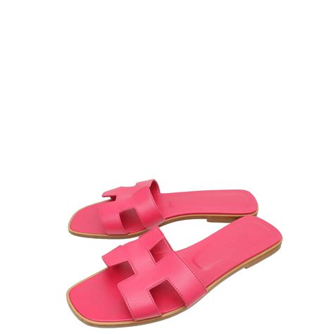 hermes rose sorbet oran|Hermes Oran Sandals Rose Sorbet .